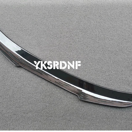 Glossy Black /Carbon Fiber Look Car Rear Trunk Spoiler Lip PSM Style Rear Wing Spoiler For BMW E60 M5 CONVERTIBLE 2004-2009