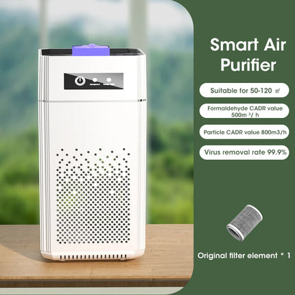 Air Purifier Smoke Odor Negative Ion Generator Protable Air Cleaner Household USB Free Shipping HEPA Replaceable Filter Choosen
