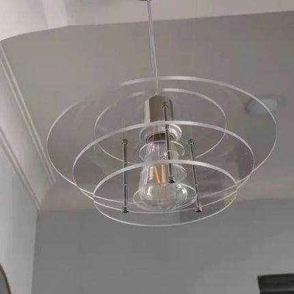 Hotel Lobby Restaurant Clothing Store Commercial Acrylic Decorative LED Chandelier Suitable for Living Room Bedroom Bedside