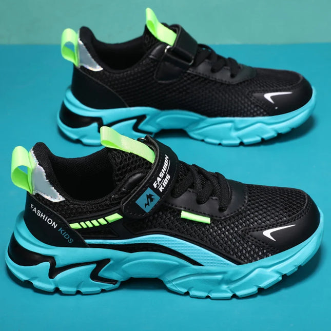 Girls Sneakers Fashion Non-Slip Casual Flat Running Shoes Breathable