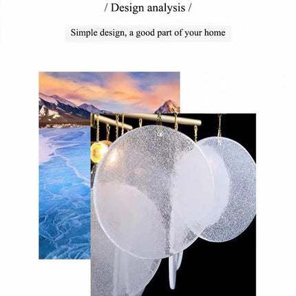 Nordic Scrub Glass Ceiling Chandelier Iron E14 For Living Room Table Bedroom Hall Home Luxury Decor Lusters Lighting Luminaires