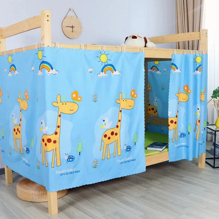 Bed Curtain Students Bunk Up and Down Canopy Bed Curtain Protect Privacy Partition Curtain Mosquito Net Home Decor