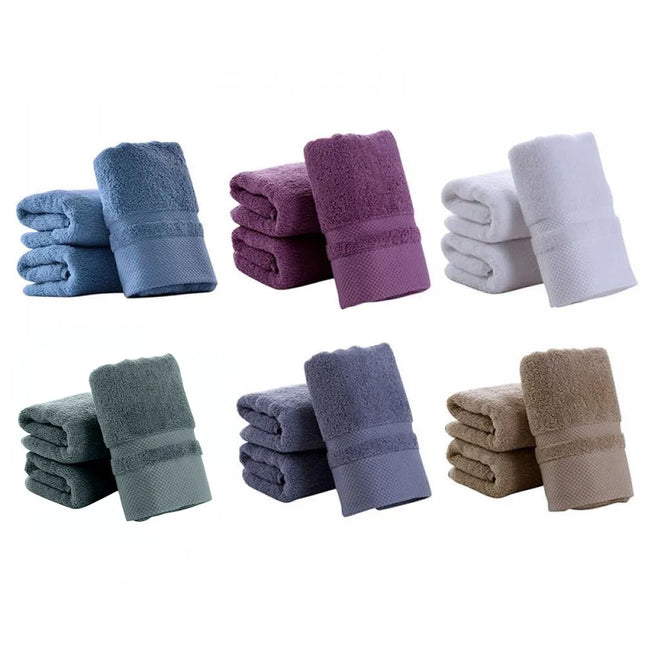 Cotton Hand Towel Thickening Soft Soft And Highly Absorption Towels for Bathroom Home Face And Hand Gym And Spa Towels