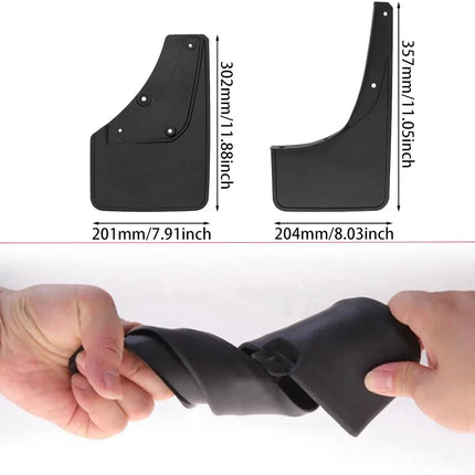 4x Mudflap for Toyota Corolla E140  E150 2007~2013 Accessories 2008 2009 2010 2011 2012 MudGuards Splash Guards Mud Flaps Fender