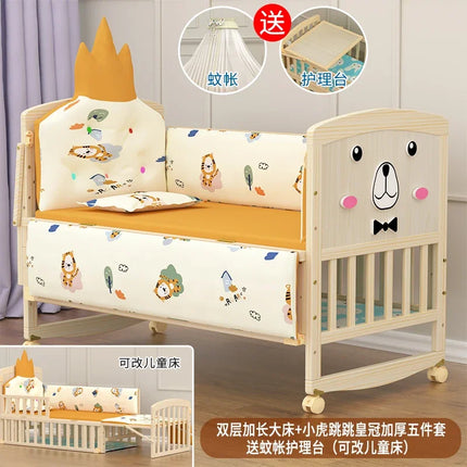 Child Bunk Bed Beds Twin Baby Rocking Chairs Handrail Baby Crib Children Bassinets Newborn Cama Infantil Things Comforters