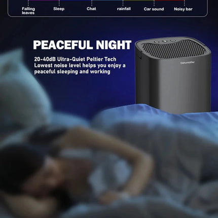 New Pattern Air Dehumidifier Mute Moisture Absorbers Air Dryer  For Home Bedroom Office Kitchen Deodorizer Dryer EU/US plug