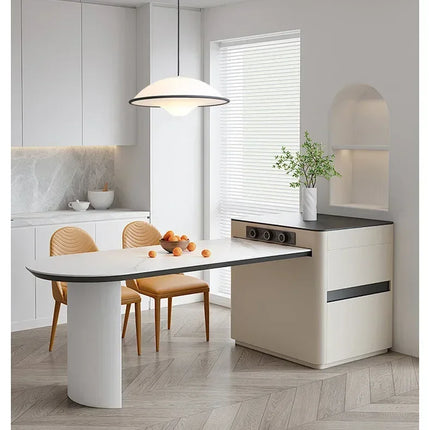 Denmark Black Side White Acrylic Pendant Lamp For Dining Room  Island Suspension Chandelier Hanging Light