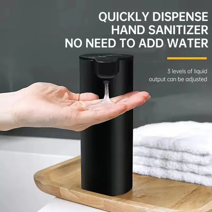 Automatic Sensor Soap Dispenser Black Bathroom Accessories Wireless Liquid Soap Dispensers