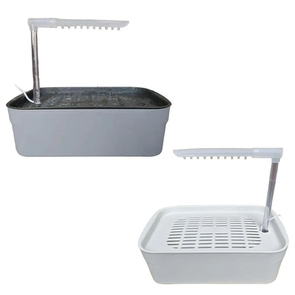 Parrot Bathtub, Automatic Pet Bird Bath with USB Cable, Electric Birds Bathtub Shower for Lovebirds Budgie African Grey Canary
