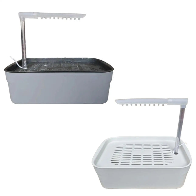 Parrot Bathtub, Automatic Pet Bird Bath with USB Cable, Electric Birds Bathtub Shower for Lovebirds Budgie African Grey Canary