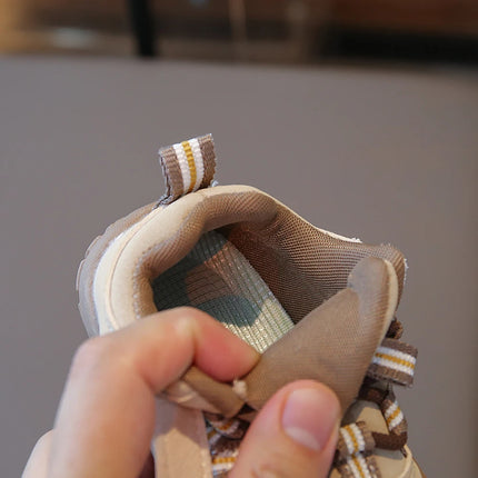 Autumn Sport Shoes For Children PU Leather Ergonomics Baby Boy's Girl's