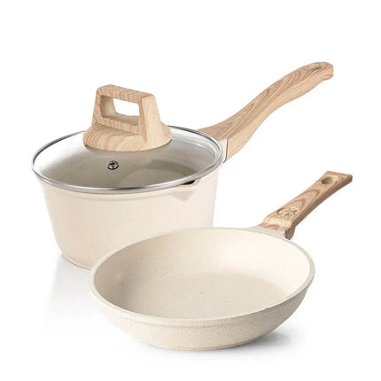 Non-Stick Frying Pan Set Maifan Stone Kitchen