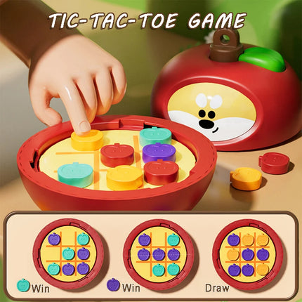 Apple Dog Smart Board Game Kids Magnet Flight Chess Logical Thinking Intellectual Play Baby Travel Creative Toy