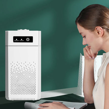 Air Purifier Smoke Odor Negative Ion Generator Protable Air Cleaner Household USB Free Shipping HEPA Replaceable Filter Choosen