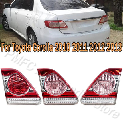 For Toyota Corolla 2010- 2013 Car Rear Tail Light Inside Tail Lamp Turn Signal Light Brake Light Tail Light Assembly 8156002580