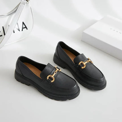 British Style Lolita Low Heel Mary Jane Jk Uniform Shoes Leisure Daily Commuting Shoes