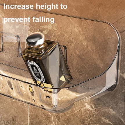 Bathroom Shelf No Drill Organizer Shower Storage Rack Washstand Cosmetics Storage