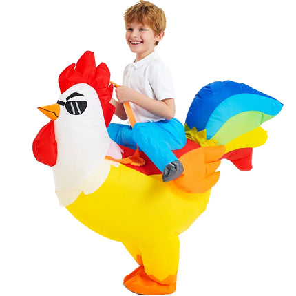 Dinosaur Inflatable Costume Anime Purim HalloweenDress Suits for Boys Girls