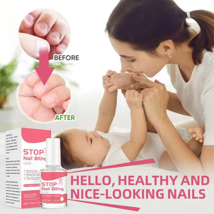 15ml Children Anti-biting Nails Bitter Nail Water No Bite Cuticle Not Nail Polish Biting Care Non-toxic Stop Eating Fingernails