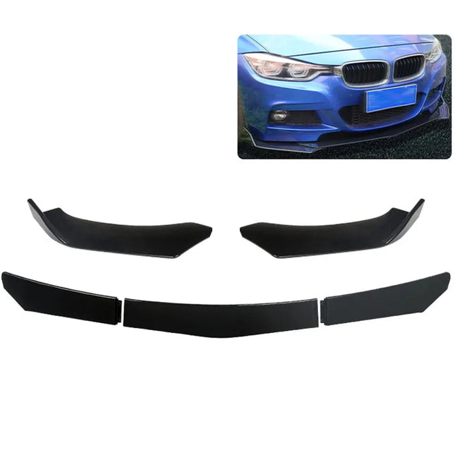 Universal Car Front Bumper Separator Bumper Lip Body Kit Duck Lip Separator For BMW For Benz For Volkswagen For Honda