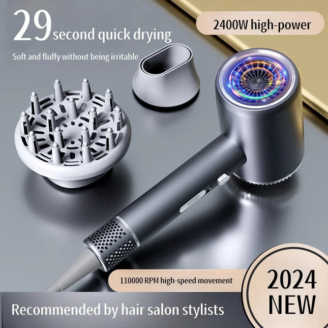 New Hair Salon Hair Dryer EU/UK Plug High-Power Quick  Hair Dryer