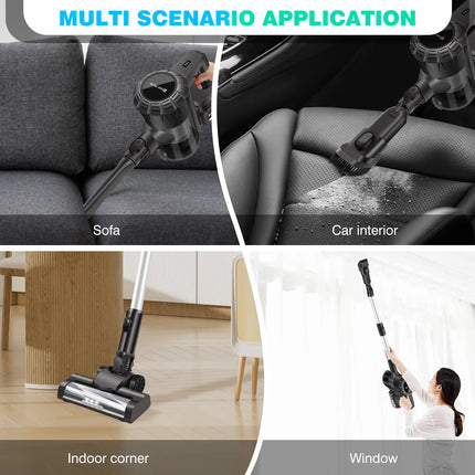 Vacuum Cleaner,3 In 1 Wireles Handheld Vacuum Cleaner 130000RPM Brushless for Carpets