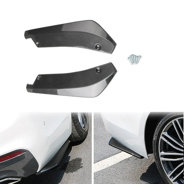 2Pcs Universal Car Rear Bumper Lip for BMW 1 2 3 4 5 6 7 8 Series x1 x2 x3 x4 x5 x6 x7 e30 e36 e39 e46 e53 e60 e70 Accessories