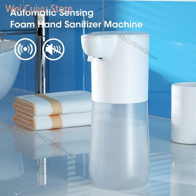 350ML Touchless Automatic Soap Foam Dispenser  Hand Washer Machine Bathroom