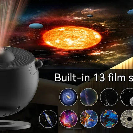 LED Night Light Galaxy Projector Starry Sky Projector 360° Rotate Planetarium Night Lamp For Room Decorative Children Kids Gift