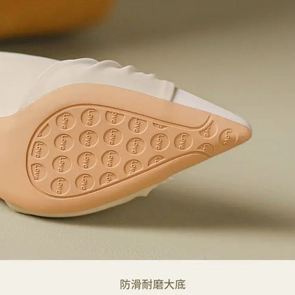 Ladies Summer Footwear with Heel Shoes for Women 2024 Green Office Medium Heels Moccasins Elegant Dress on Offer E Fashion Y2k A