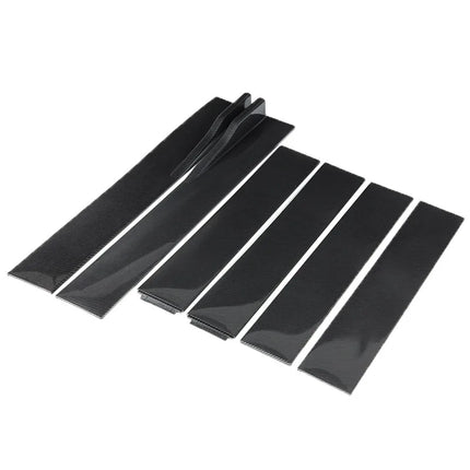 2M/2.2M Car Universal Side Skirts Extension Rocker Panels Lip Splitters 6PCS Side Spoiler For Civic Benz BMW ABS Car Accessories