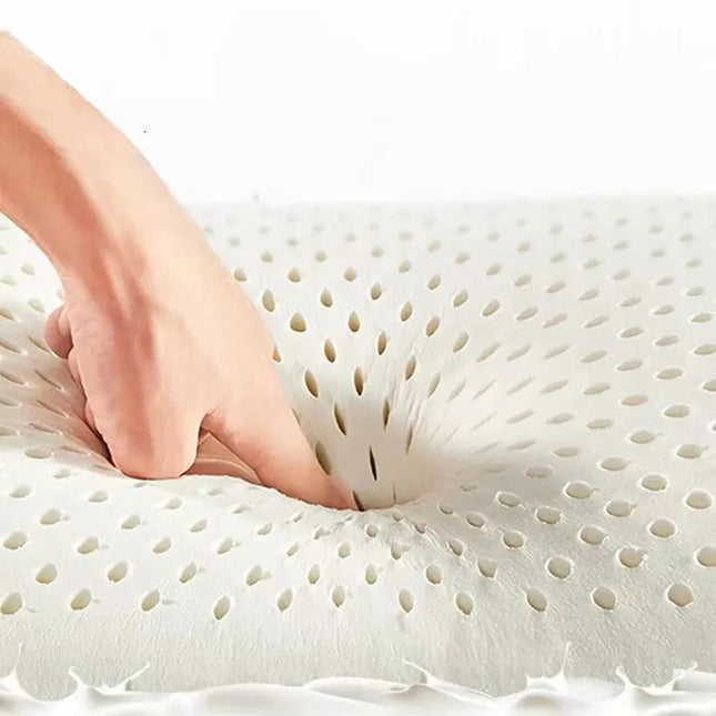 Breathable Latex Pillow Adult Rubber Pillow Core Ergonomic