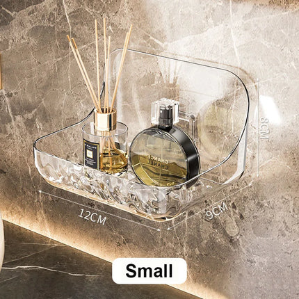 Bathroom Shelf No Drill Organizer Shower Storage Rack Washstand Cosmetics Storage