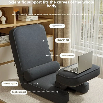 foldable sofa chair backrest bed backstage office dormitory mat