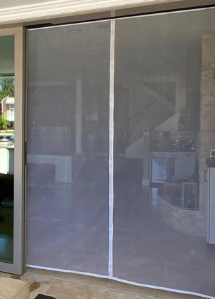 Magnetic Door Screen Mosquito Net  Insect Curtain Fly Insect White Auto Closing Invisible Mesh For Kitchen indoor living room