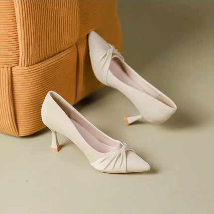 Ladies Summer Footwear with Heel Shoes for Women 2024 Green Office Medium Heels Moccasins Elegant Dress on Offer E Fashion Y2k A