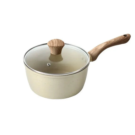 Frying Pan Maifan Wooden Handle.