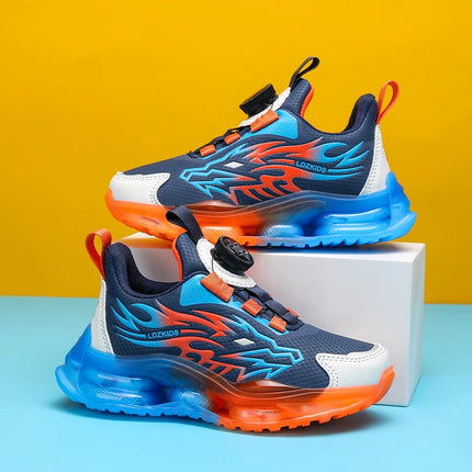 Children Sports Shoes School Sports Fashion Leather Boys Tennis Casual