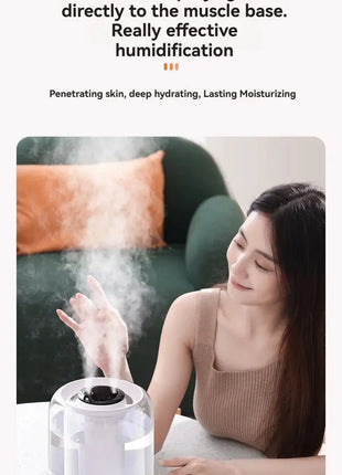 Xiaomi MIJIA 6.8L Large Capacity Humidifier USB Dual Mist For Home Dormitory Office Bedroom Desktop Night Light