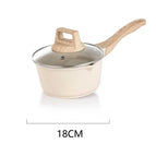 18 CM WHITE MILK PAN