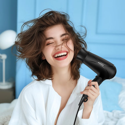 Aigostar Ionic Hair Dryer, Travel Hair Dryer with Foldable Handle,