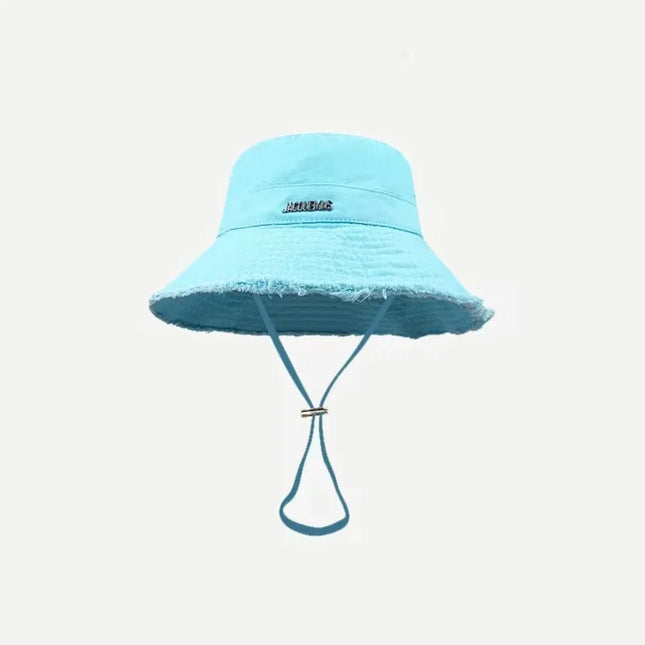 Korean Version of Fisherman Hat Female Foldable Retro All-match Travel Edge Visor Hat Temperament Show Face Small Basin Hat