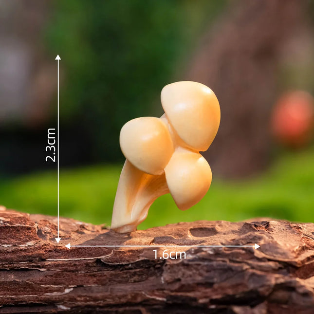 Figurines Miniatures Simulated Forest Mushroom Micro Landscape Ornaments