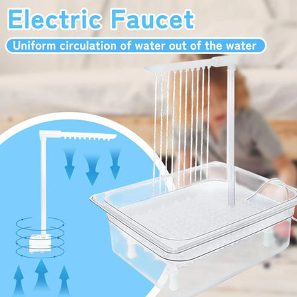 Bird Automatic Bathtub Bird Bath Shower Fountain USB Electric Grooming Supplies for Small Medium Conures Lovebirds African Grey