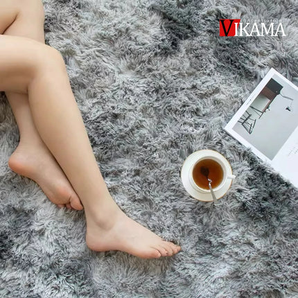 Large Carpet for Living Room Decor Rugs Fluffy Thick Plush Carpet For Bedroom Large Area Rug Crawling Mat