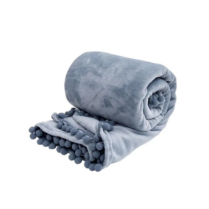 Blanket with Hair Ball, Super Soft Winter Warm Throw Blankets