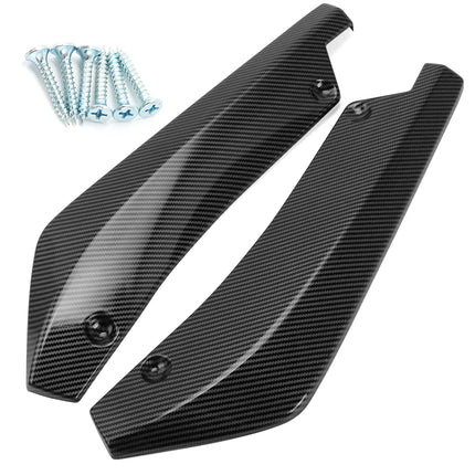 2PCS Car Front Rear Bumper Strip Lip Spoiler Diffuser Splitter Scratch Protector For BMW E46 E90 E91 F30 F22 E60 F10 Audi A4 B8
