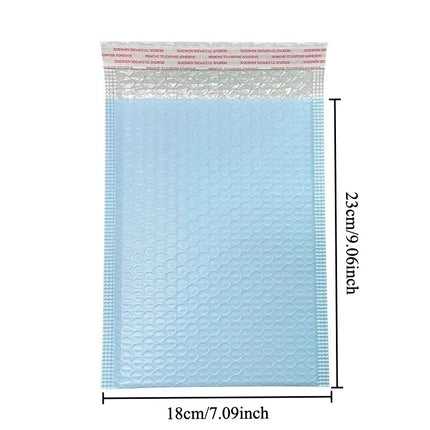 20Pcs Pink Green Blue Poly Bubble Mailers Padded Envelopes Self Seal Padded Envelopes Gift Bags Black Packaging Envelope