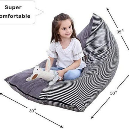 Bean Bag Plush Doll Toys Storage Bag Seat Chair