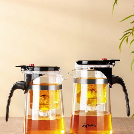 Tea Pot One-button Filtering Tea Separation Kettle Tea Coffee Maker